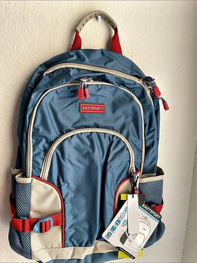 Eastport Dynamic Backpack Blue & Red NWT